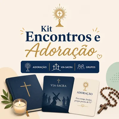 Kit Encontros e Adoração