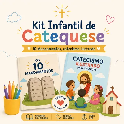 Kit Infantil de Catequese