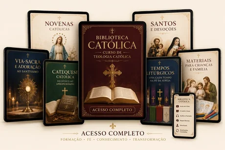 Acesso Completo: Curso de Teologia Católica e Biblioteca Católica
