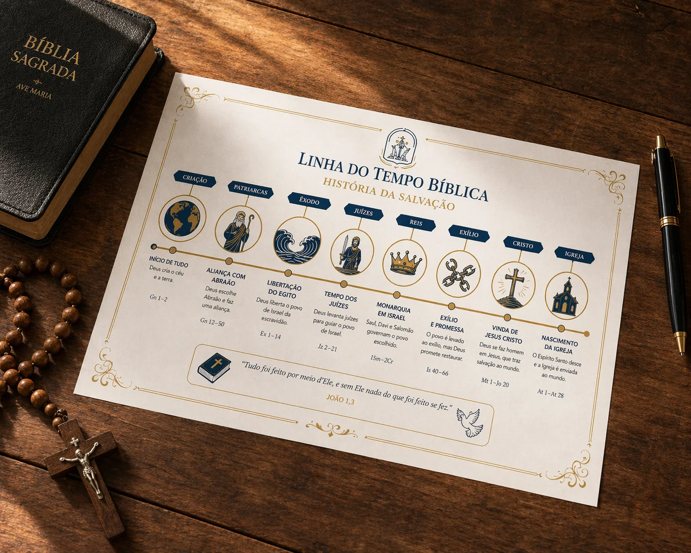 Linha do Tempo Bíblica