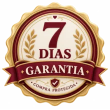 Selo de garantia de 7 dias